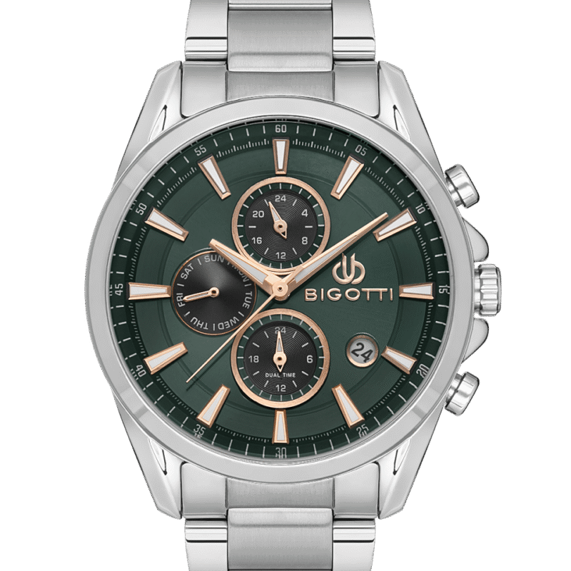 BIGOTTI MILANO MENS STAINLESS STEEL STRAP WATCH – BG.1.10479-4