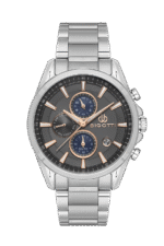 BIGOTTI MILANO MENS STAINLESS STEEL STRAP WATCH – BG.1.10479-5