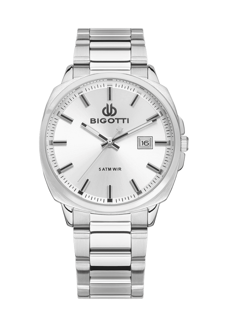 BIGOTTI MILANO MENS STAINLESS STEEL STRAP WATCH – BG.1.10483-1