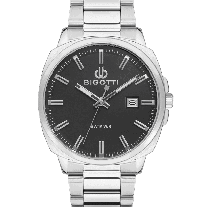 BIGOTTI MILANO MENS STAINLESS STEEL STRAP WATCH – BG.1.10483-2