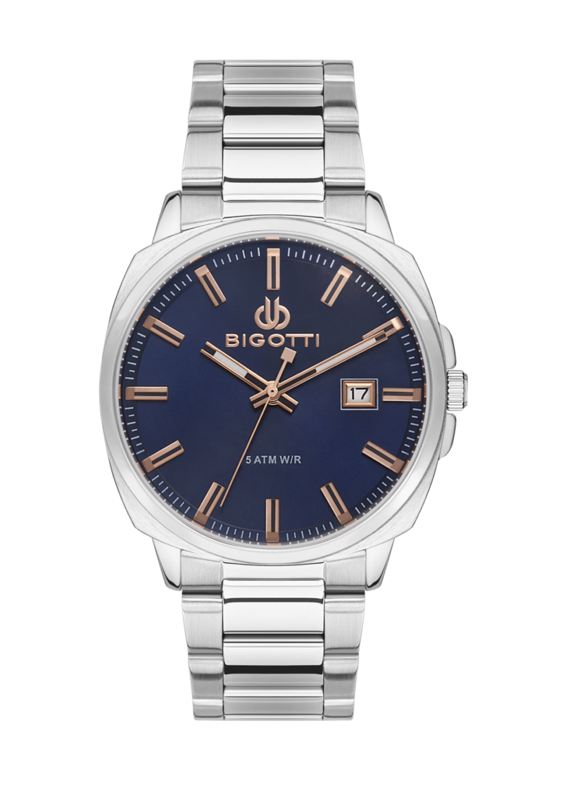 BIGOTTI MILANO MENS STAINLESS STEEL STRAP WATCH – BG.1.10483-3