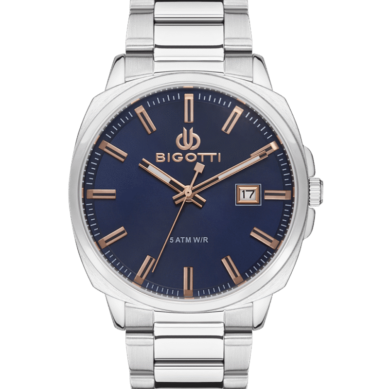 BIGOTTI MILANO MENS STAINLESS STEEL STRAP WATCH – BG.1.10483-3