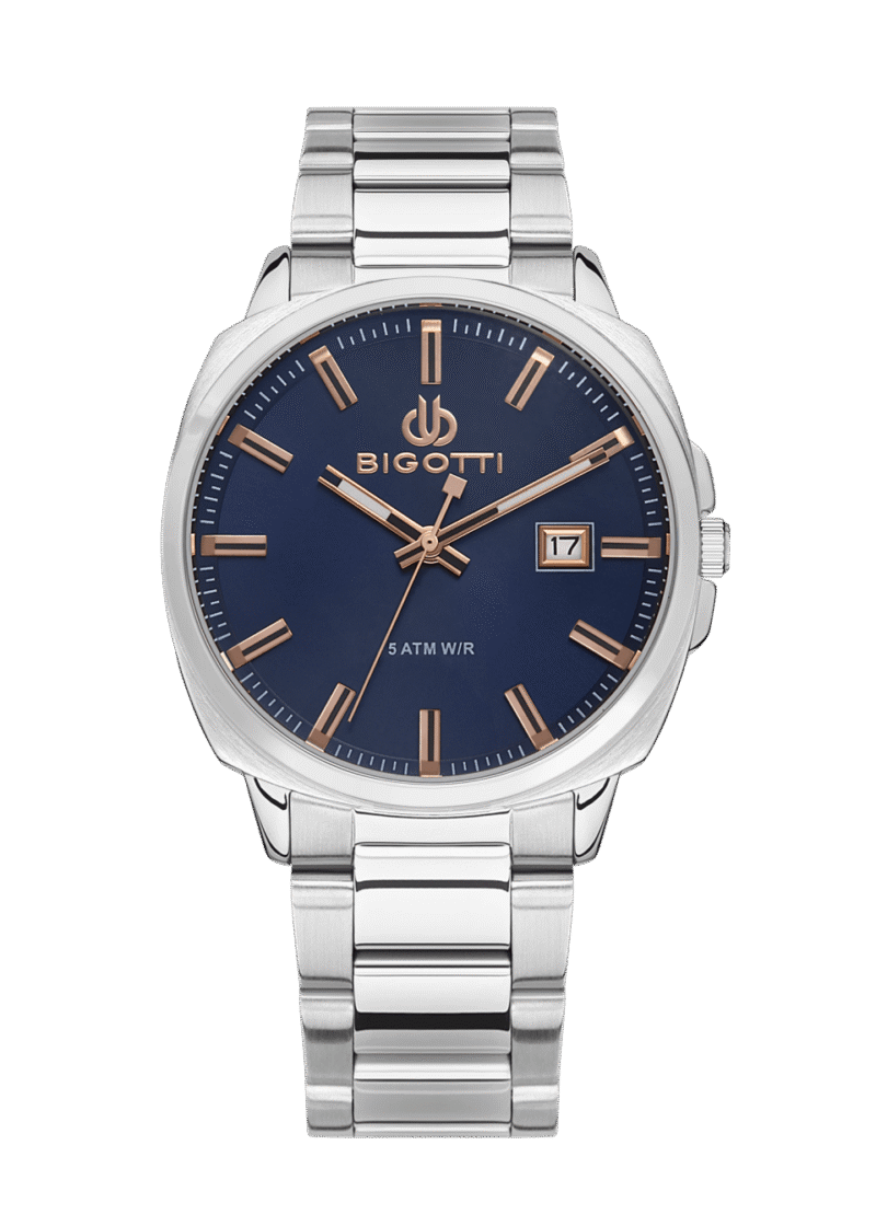 BIGOTTI MILANO MENS STAINLESS STEEL STRAP WATCH – BG.1.10483-3