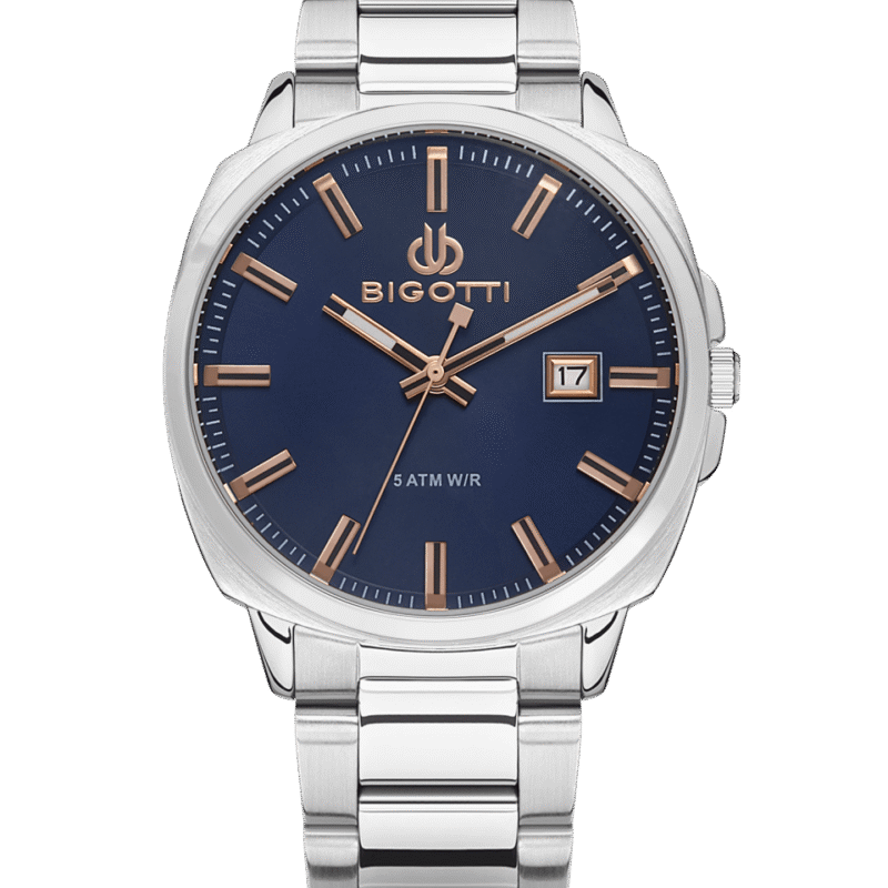 BIGOTTI MILANO MENS STAINLESS STEEL STRAP WATCH – BG.1.10483-3