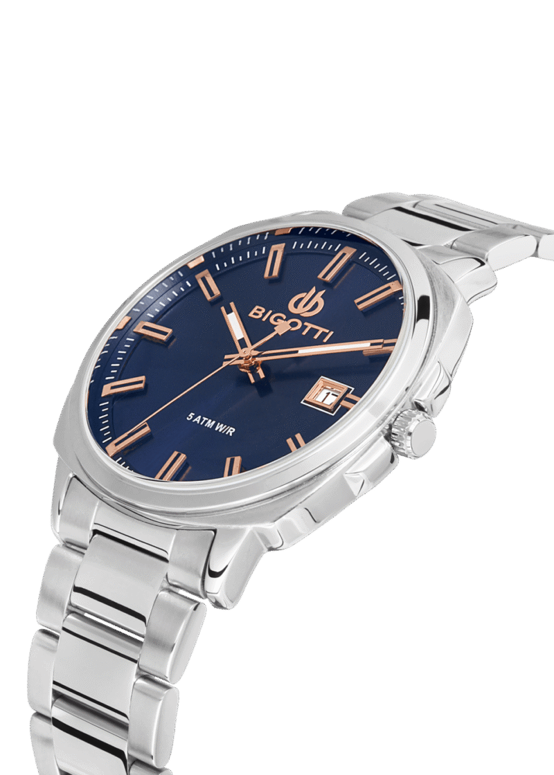 BIGOTTI MILANO MENS STAINLESS STEEL STRAP WATCH – BG.1.10483-3