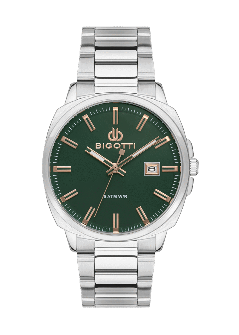 BIGOTTI MILANO MENS STAINLESS STEEL STRAP WATCH – BG.1.10483-4