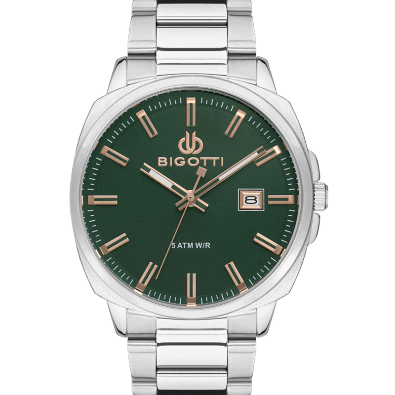 BIGOTTI MILANO MENS STAINLESS STEEL STRAP WATCH – BG.1.10483-4