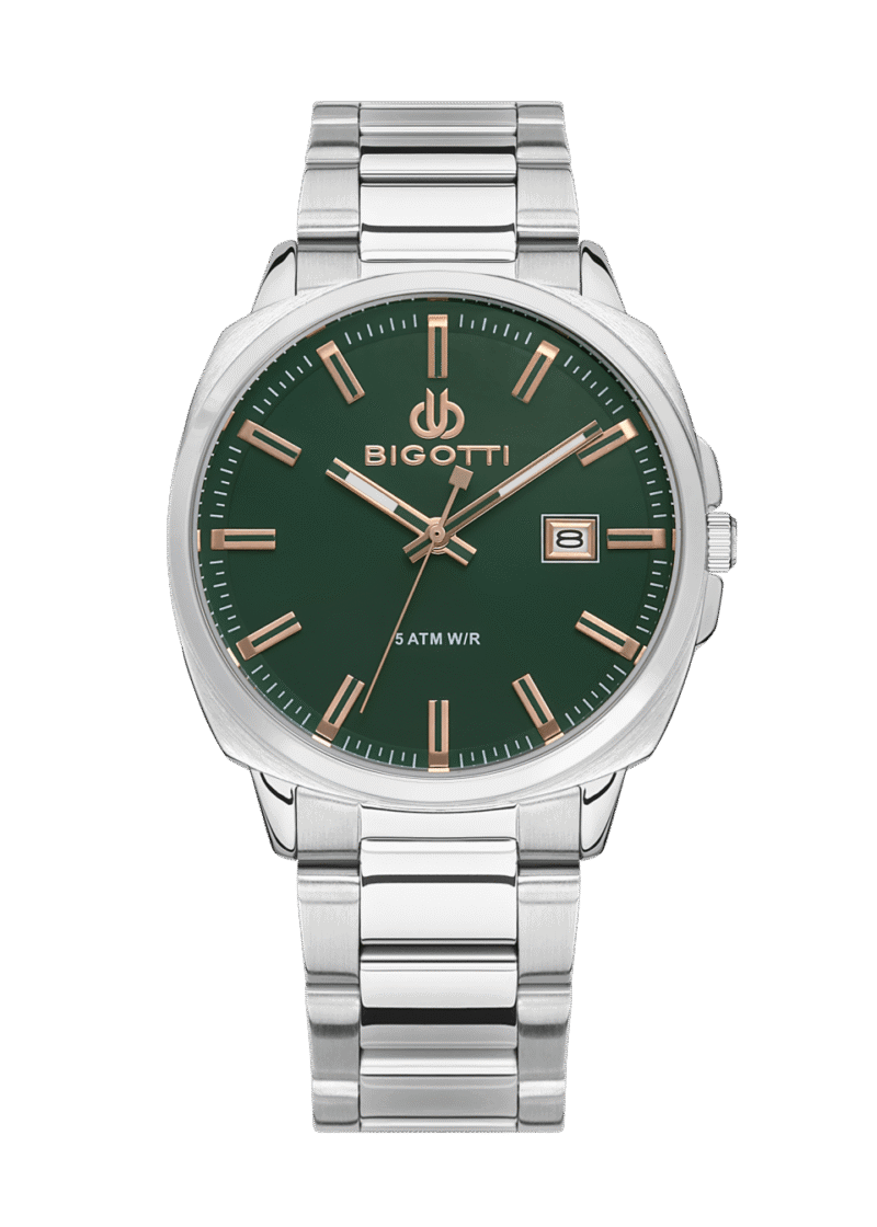 BIGOTTI MILANO MENS STAINLESS STEEL STRAP WATCH – BG.1.10483-4