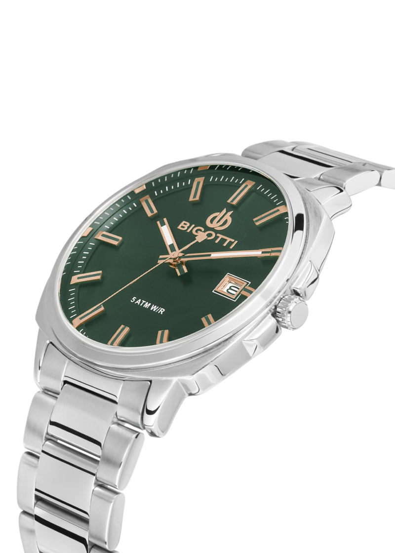 BIGOTTI MILANO MENS STAINLESS STEEL STRAP WATCH – BG.1.10483-4