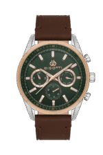BIGOTTI MILANO MENS LEATHER STRAP WATCH- BG.1.10490-4