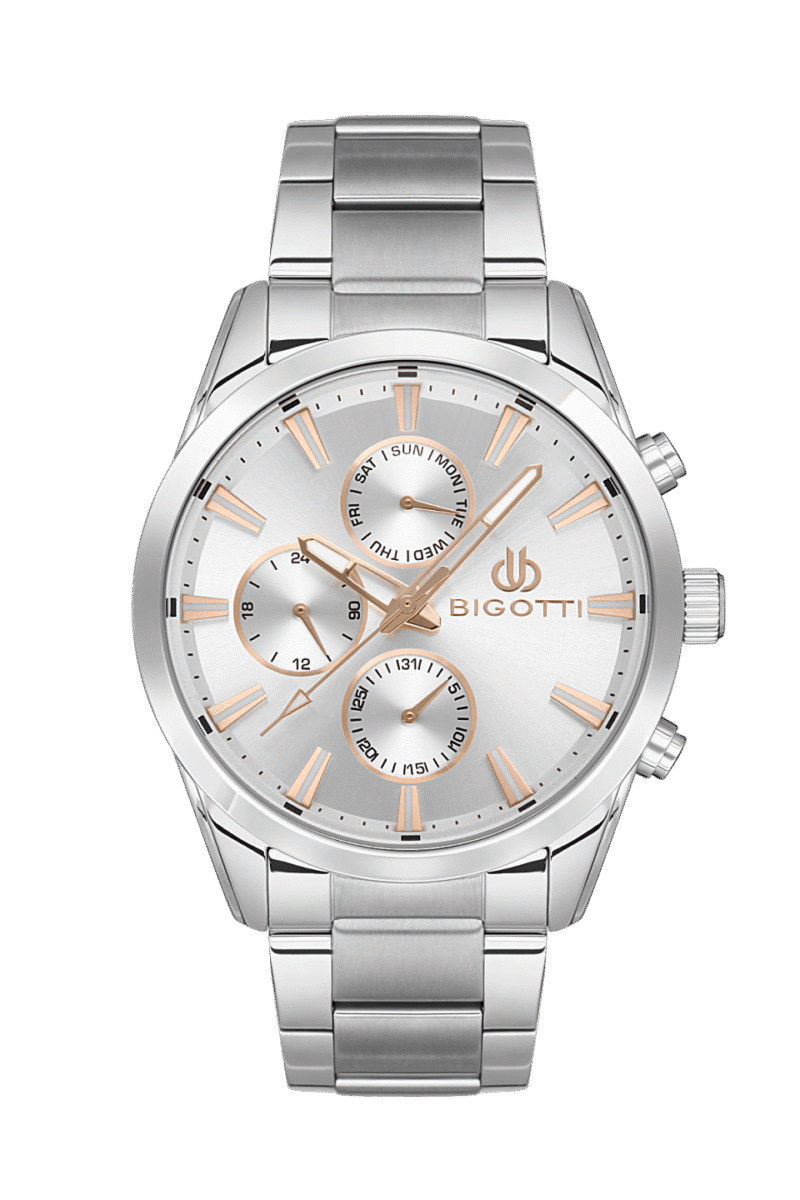 BIGOTTI MILANO MENS STAINLESS STEEL STRAP WATCH – BG.1.10494-1