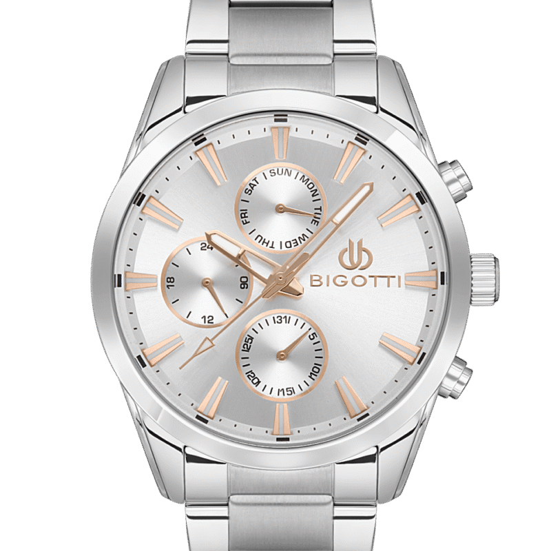 BIGOTTI MILANO MENS STAINLESS STEEL STRAP WATCH – BG.1.10494-1