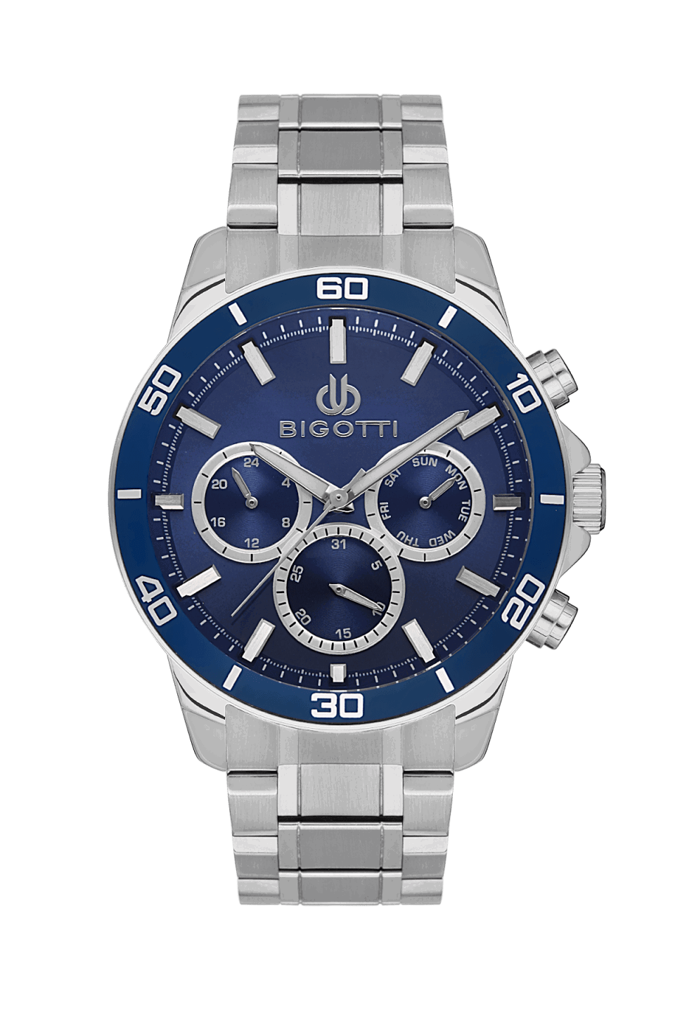 ساعة بيجوتي للرجال BG.1.10503-3 1 BIGOTTI MILANO MENS STAINLESS STEEL STRAP WATCH – BG.1
