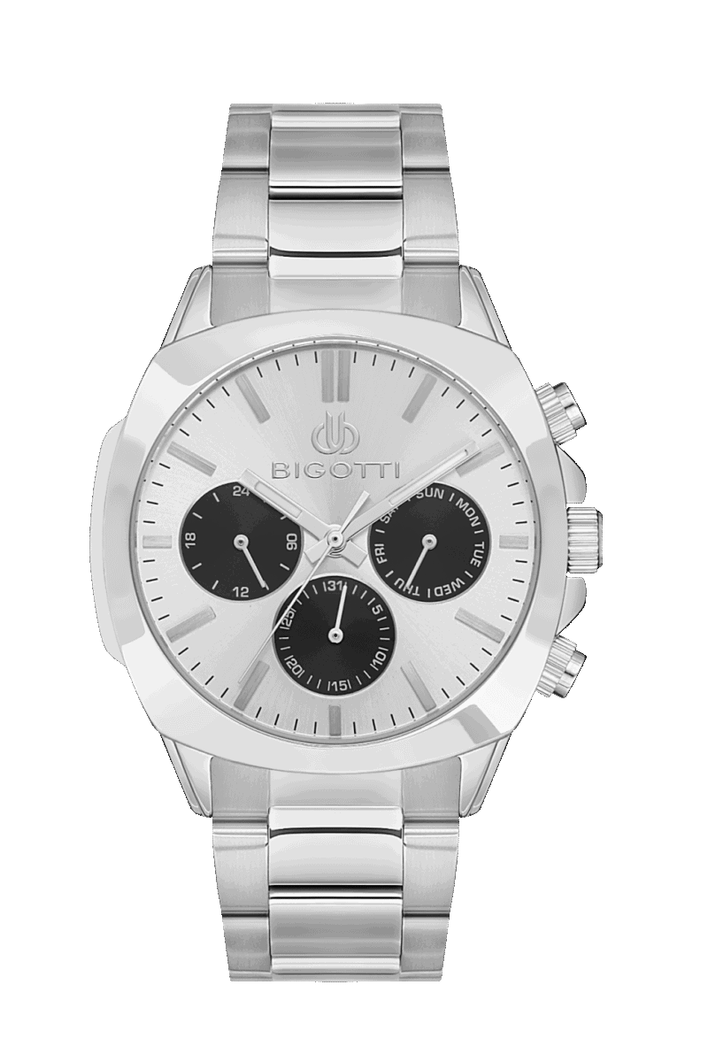 BIGOTTI MILANO MENS STAINLESS STEEL STRAP WATCH – BG.1.10505-1