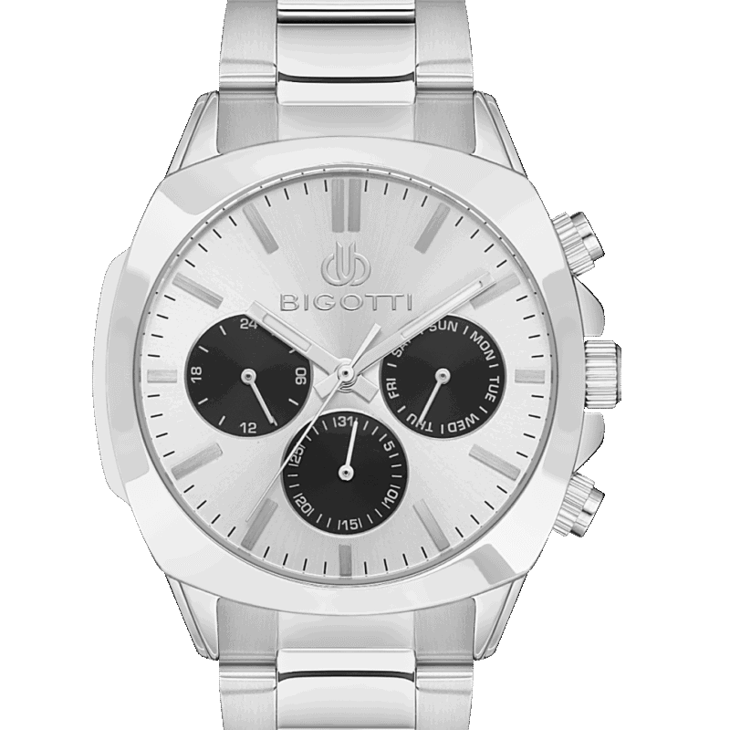 BIGOTTI MILANO MENS STAINLESS STEEL STRAP WATCH – BG.1.10505-1