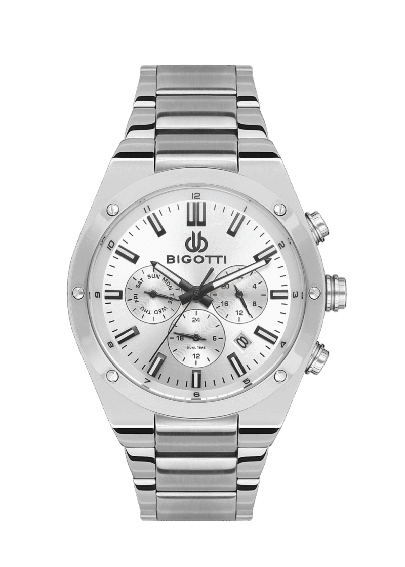 BIGOTTI MILANO MENS STAINLESS STEEL STRAP WATCH – BG.1.10511-1