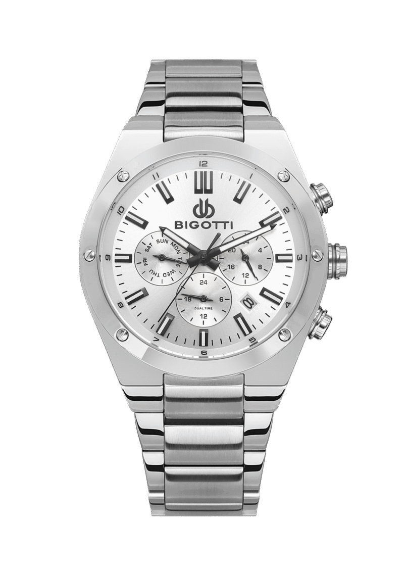 BIGOTTI MILANO MENS STAINLESS STEEL STRAP WATCH – BG.1.10511-1