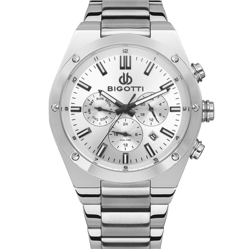 BIGOTTI MILANO MENS STAINLESS STEEL STRAP WATCH – BG.1.10511-1