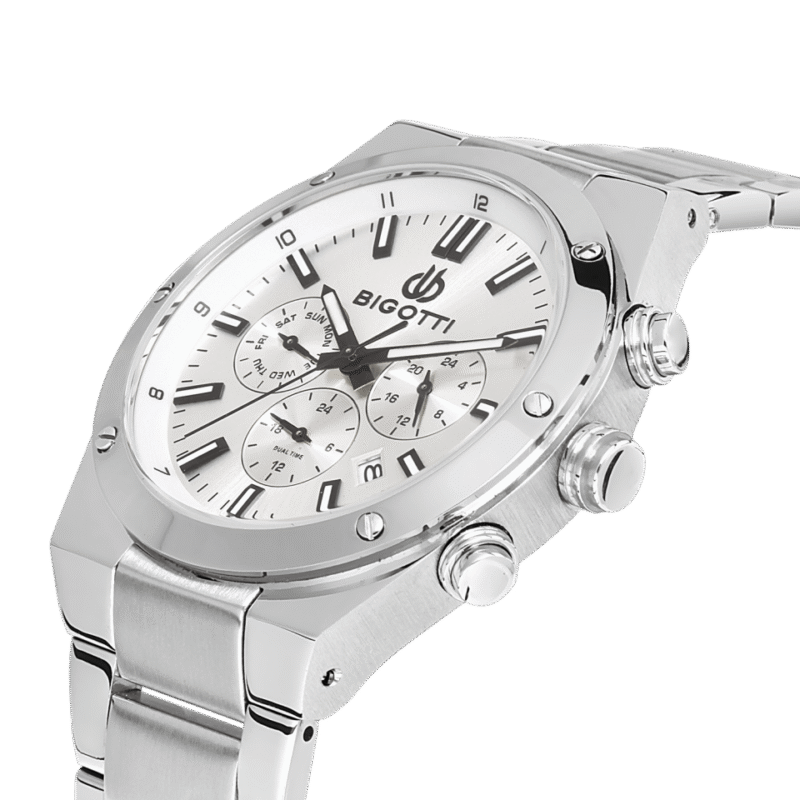 BIGOTTI MILANO MENS STAINLESS STEEL STRAP WATCH – BG.1.10511-1