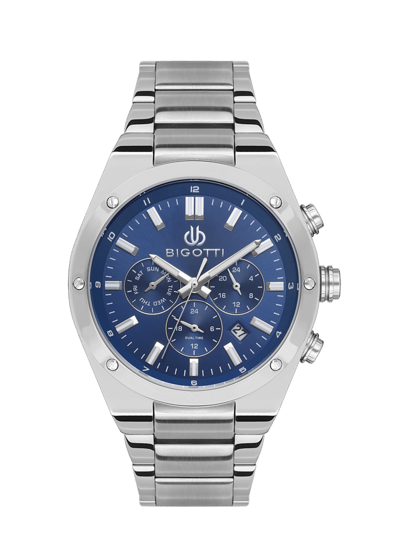 BIGOTTI MILANO MENS STAINLESS STEEL STRAP WATCH – BG.1.10511-3