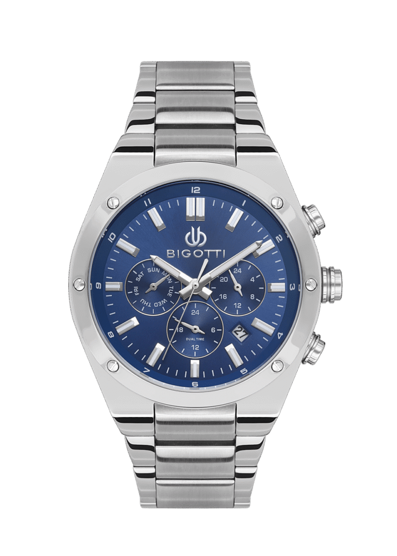 BIGOTTI MILANO MENS STAINLESS STEEL STRAP WATCH – BG.1.10511-3