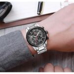 mf0087g-01-mini-focus-watch-for-men-black-dial-stainless-steel-metal-silver-strap-quartz-battery-analog-chronograph