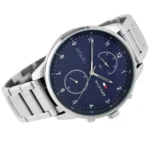 1791575-tommy-hilfiger-watch-5atm-165-feet-water-resistant-men-blue-dial-metal-stainless-steel-silver-strap-quartz-battery-analog-three-hand-chase