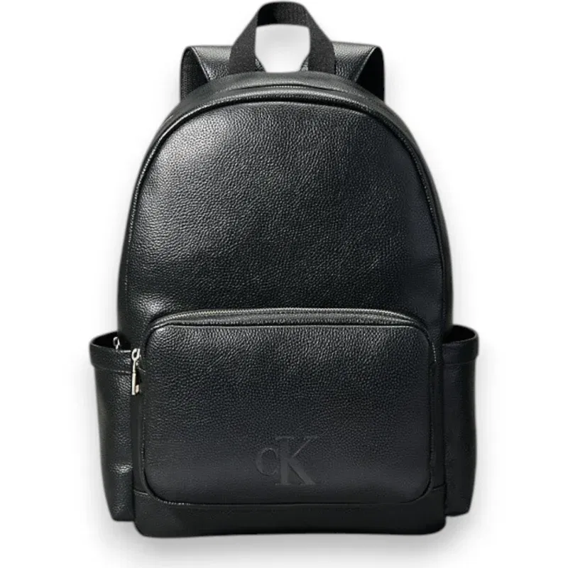 شنطة ظهر جلد طبيعي كالفن كلاين رجالي