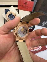 ⁦ساعه باتيك فيليب ناوتيلاس ميرور أوريجنال للرجال⁩ - الصورة ⁦2⁩