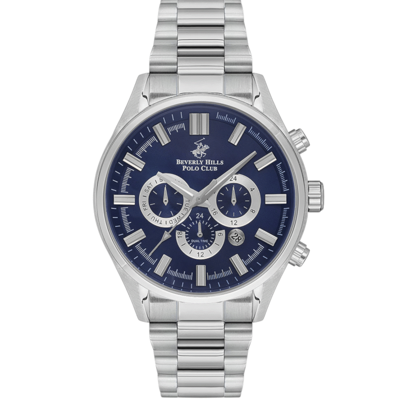Beverly Hills Polo Club Men’s Multi Function Blue Dial Watch – BP3395X.390