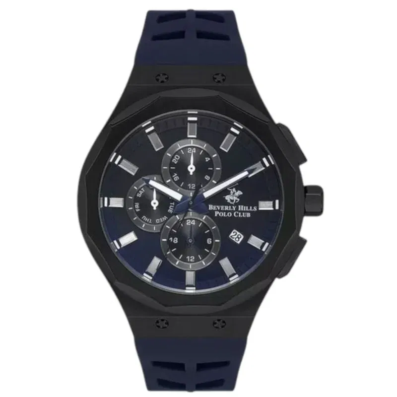 Beverly Hills Polo Club Men’s Multi Function Dark Blue Dial Watch – BP3535X.699
