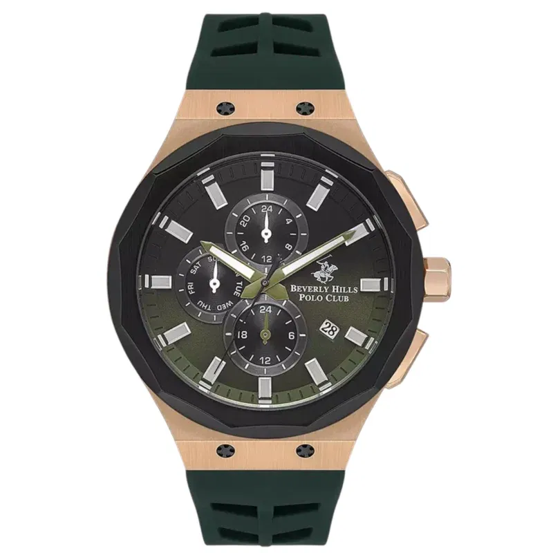 Beverly Hills Polo Club Men’s Multi Function Dark Blue Dial Watch – BP3535X.875