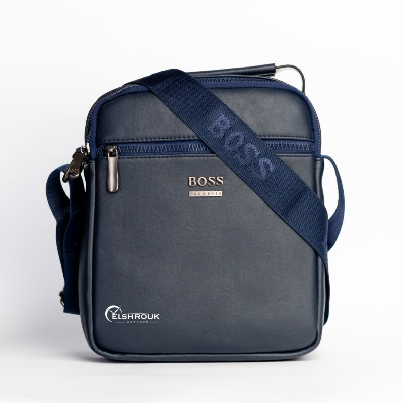 شنطة كروس هوعو بوس رجالي ازرق