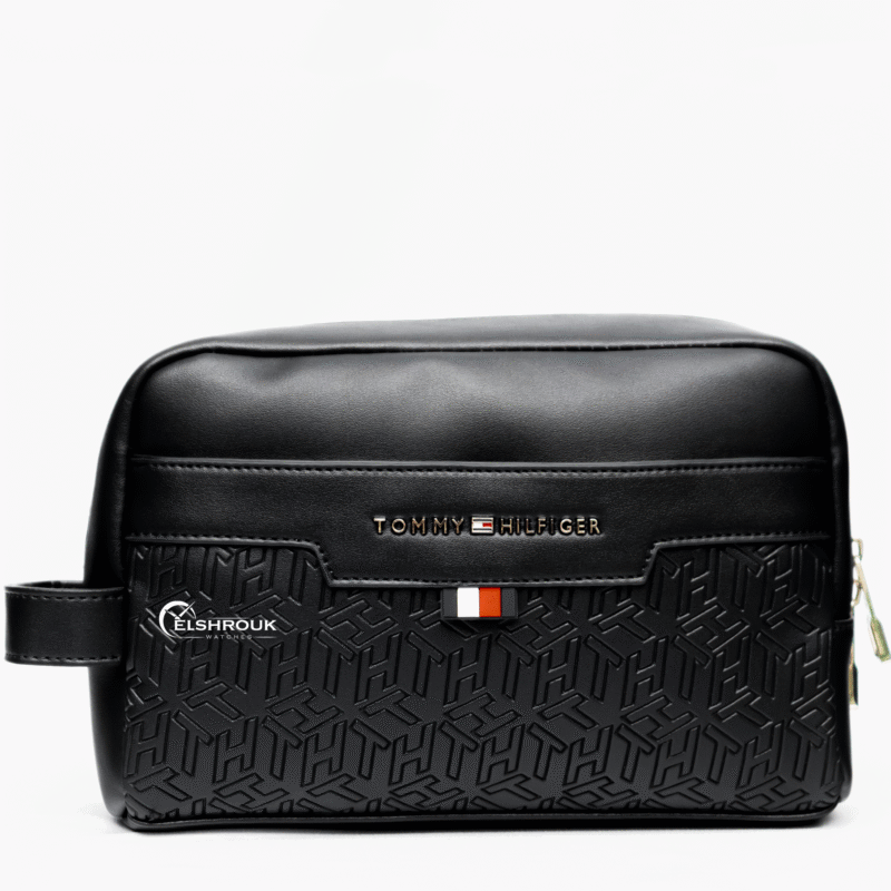 شنطة يد تومي هيلفيغير رجالي اسود