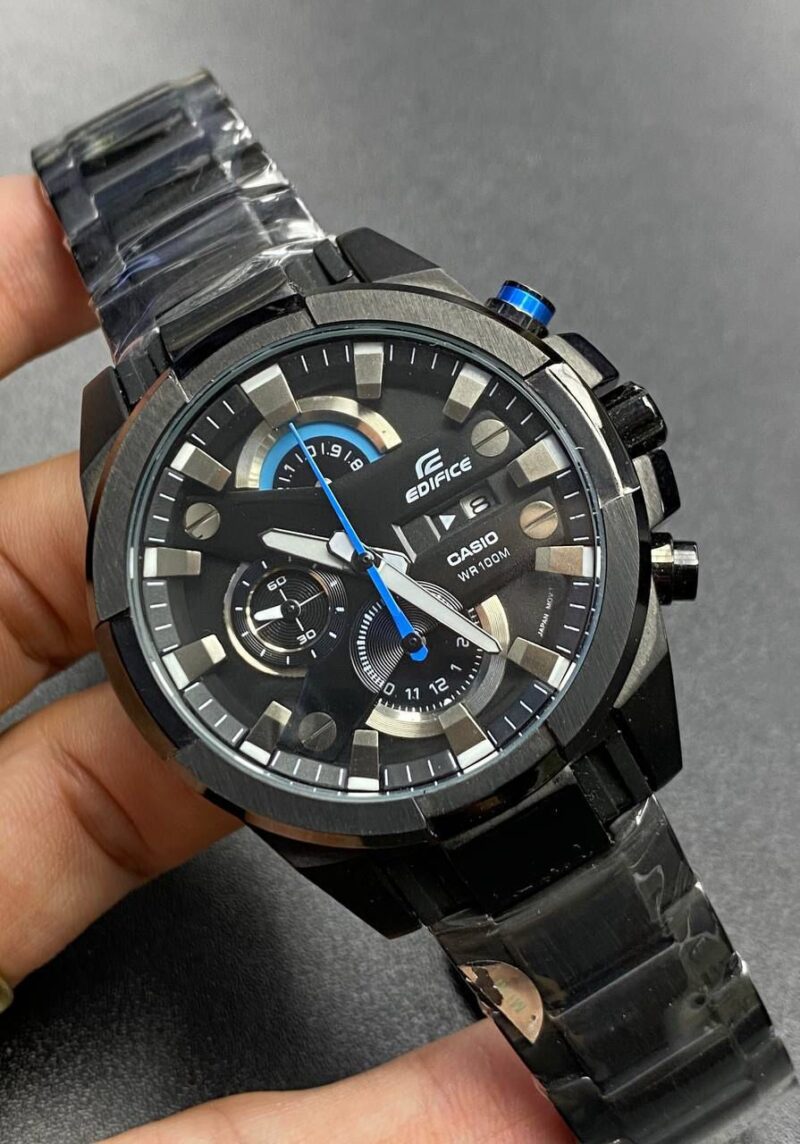 ⁦ساعة كاسيو اديفيس للرجال معدن EFR-540BK-1AV⁩ - الصورة ⁦6⁩