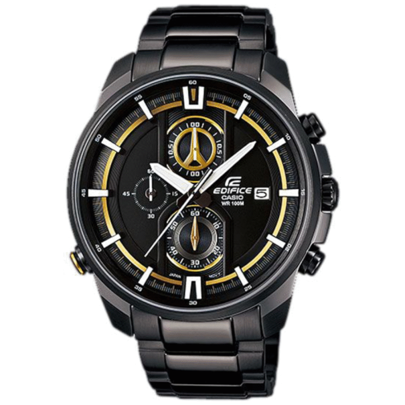 ساعة كاسيو اديفيس للرجال معدن 533BK-1A9VUDF