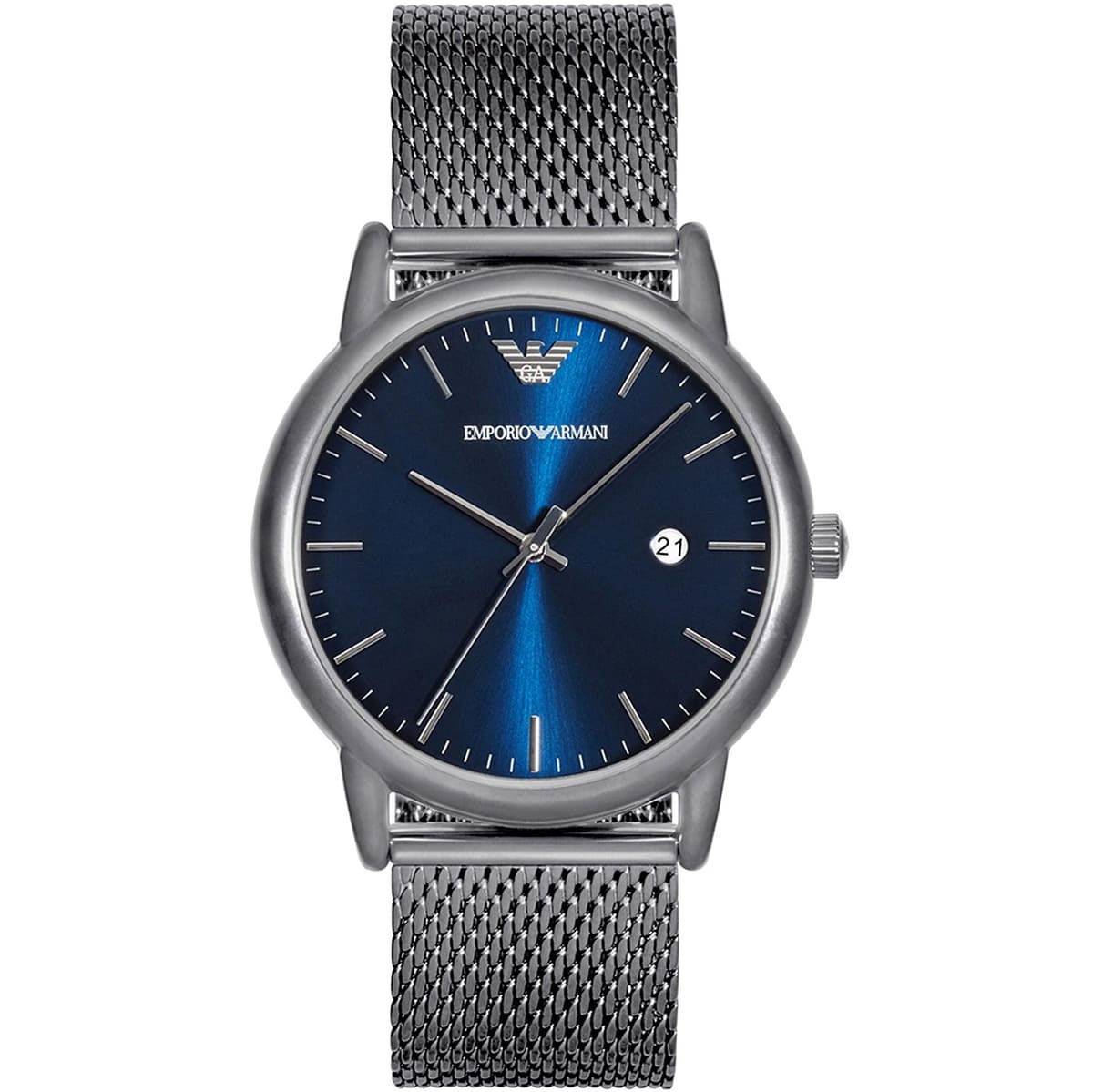 ar11053-emporio-armani-watch-men-gray-metal-stainless-steel-luigi ساعة امبوريو ارماني للرجال AR11053 - الصورة 1