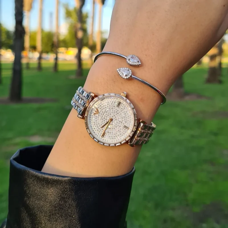 ⁦ساعة امبوريو ارماني للنساء AR11293⁩ - الصورة ⁦11⁩