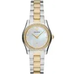 ساعة امبوريو ارماني للنساء AR11559 1 ar11559-emporio-armani-watch-women-crystal-silver-dial-stainless-steel-metal-gold-strap-quartz-battery-analog
