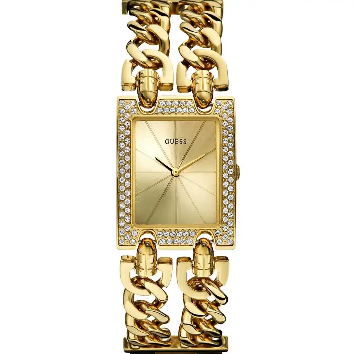 w0072l1-original-guess-women-watch-gold-strap-golden-dial-metal-egypt ساعة جيس للنساء W0072L1 - الصورة 1