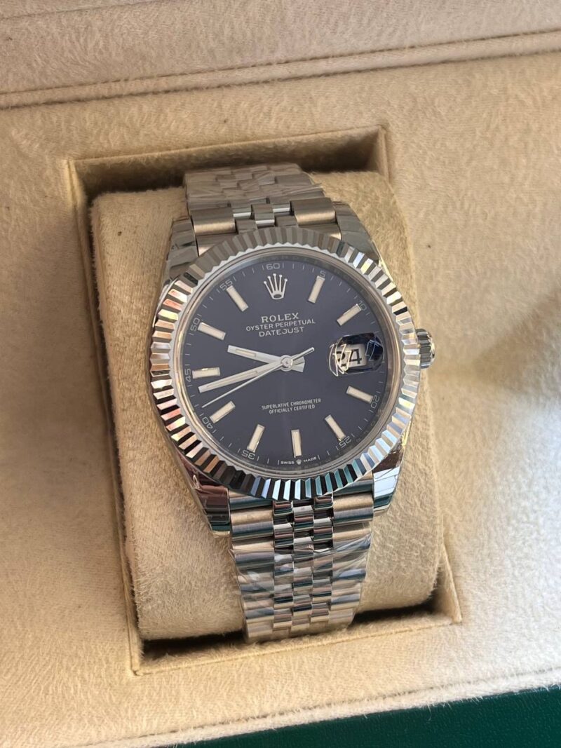 ⁦Rolex Datejust 41mm – Super Clone Swiss Machine⁩ - الصورة ⁦7⁩