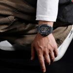 ⁦ساعة نافي فورس للرجال NF6101-GY-W-GY⁩ - الصورة ⁦4⁩