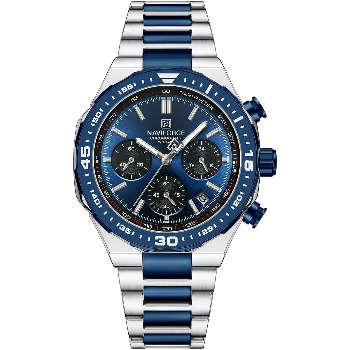 Naviforce Men's Watch NF8049-S-BE-S 1 Naviforce Men's Watch NF8049-S-BE-S - Image 1