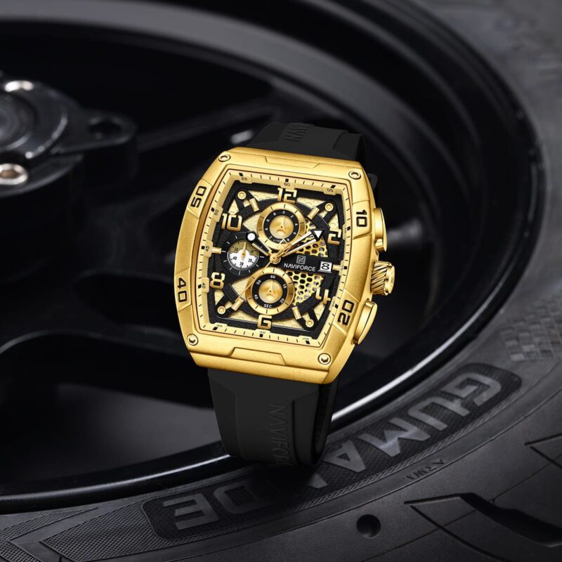 Naviforce Men's Watch NF8052-G-G-B - Image 3