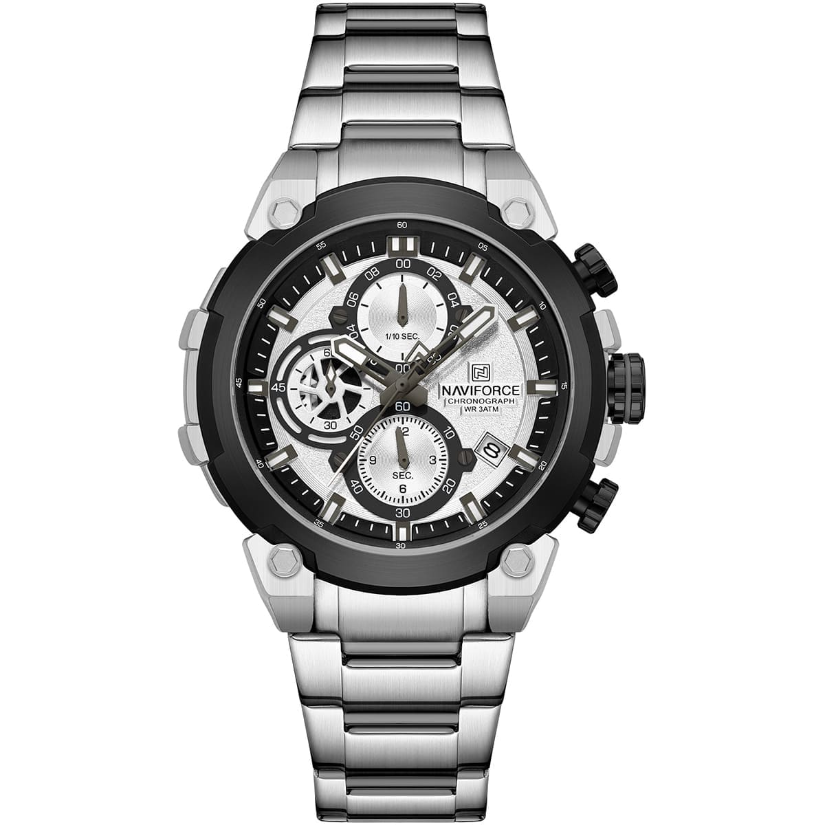 Naviforce Men's Watch NF8071-S-W-S 1 Naviforce Men's Watch NF8071-S-W-S - Image 1