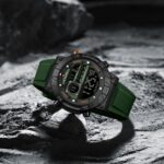 ⁦ساعة نافي فورس للرجال NF9241T-B-GN-GN⁩ - الصورة ⁦3⁩