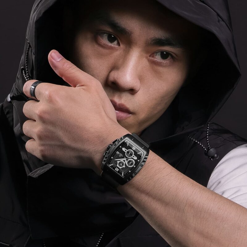 Naviforce Men's Watch NF8025-B-W-B - Image 7