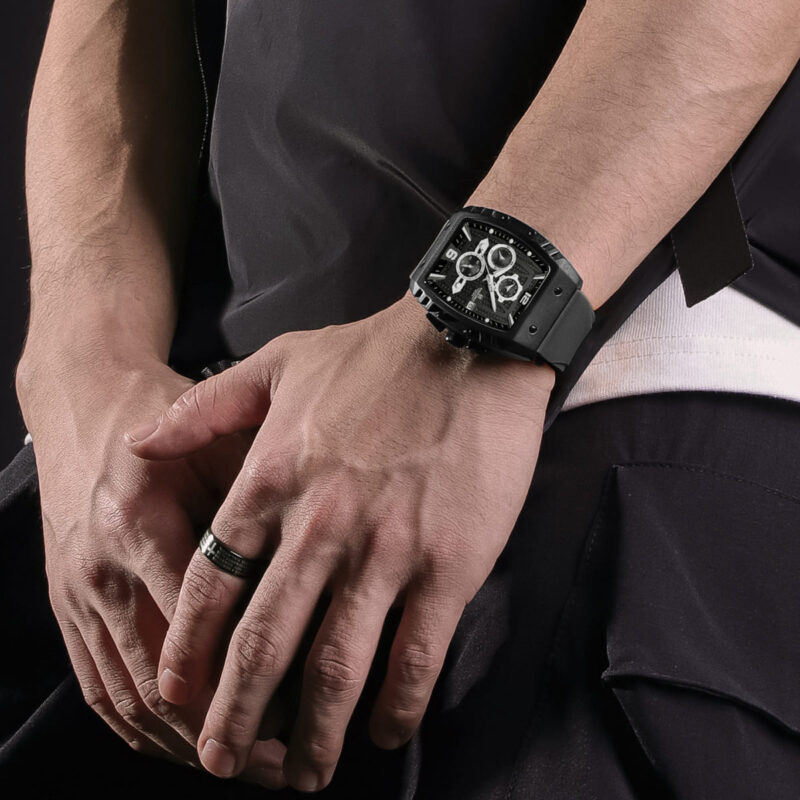 Naviforce Men's Watch NF8025-B-W-B - Image 6