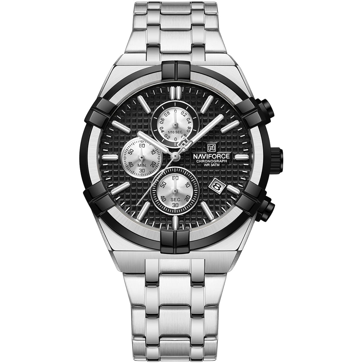 Naviforce Men's Watch NF8042-S-B-S 1 Naviforce Men's Watch NF8042-S-B-S - Image 1