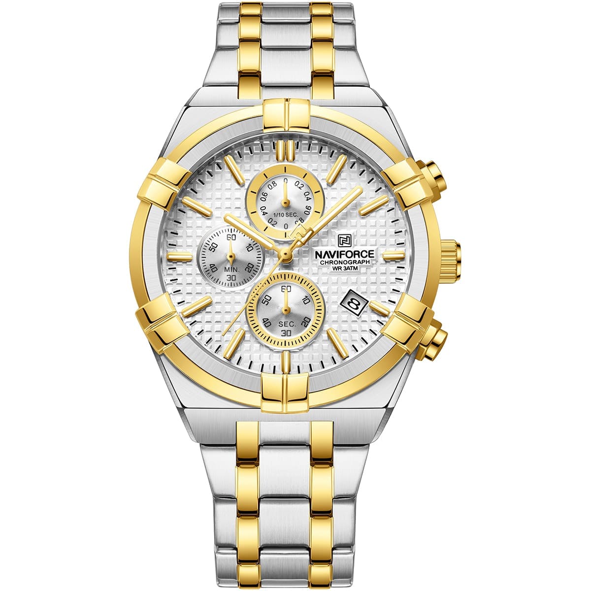 Naviforce Men's Watch NF8042-S-W-G 1 Naviforce Men's Watch NF8042-S-W-G - Image 1